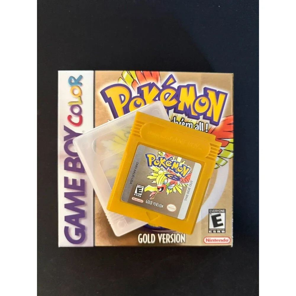 NEW Pokémon Silver/Gold/Crystal GBC Box Set No Manuals. Tested/Saves FAST SHIP